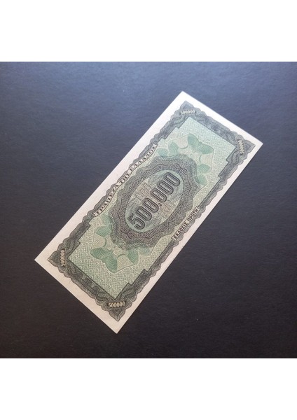 1944 Yunanistan 500.000 Drahmi Ççt Eski Yabancı Kağıt Para - 3996366B8E0A46F5D5 fırsatları