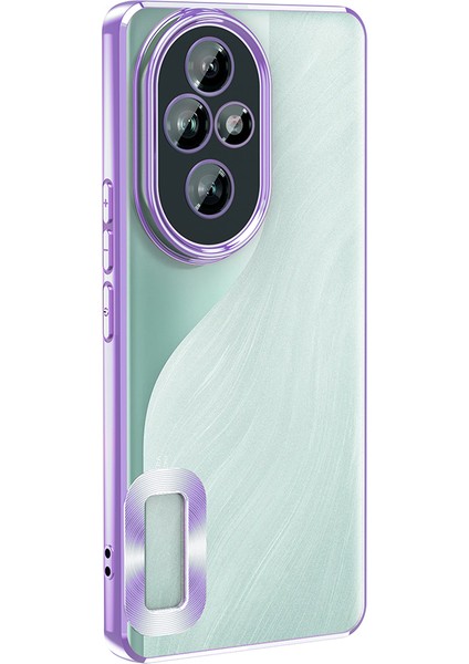 Honor 200 Kılıf Kamera Korumalı Logo Gösteren Zore Omega Kapak -115585