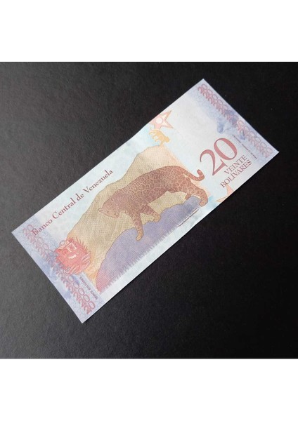 2018 Venezuela 20 Bolivar Çil Eski Yabancı Kağıt Para fırsatları