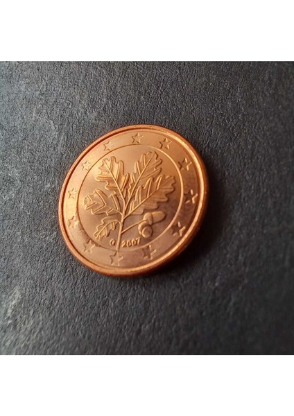 Almanya 1 Euro Cent G 2007 Çil Darphane Setinden Yabancı Madeni Para modelleri