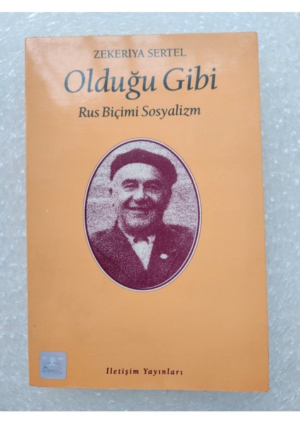 Zekeriya Sertel Olduğu Gibi Kitap. Çok Temiz