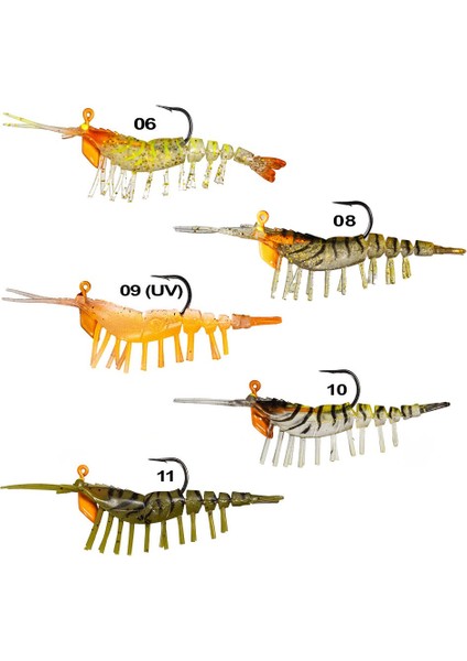 Ayu Shrimp 7.5cm 7.2gr Silikon Karides