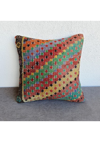 El Dokuma Kilim Kırlent Kılıfı 40X40 cm fiyatları