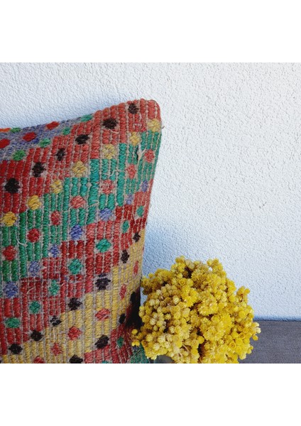 El Dokuma Kilim Kırlent Kılıfı 40X40 cm fırsatları