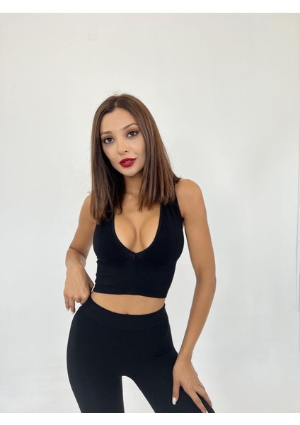 15539 V Yaka Bra-Siyah
