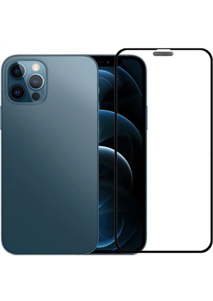 Iphone 12 Pro Max Uyumlu 3D Anti-Statik Tam Kaplayan 9h Cam Ekran Koruyucu