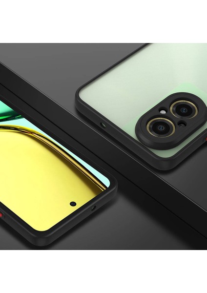 Realme 12 Lite Kılıf Zore Hux Kapak