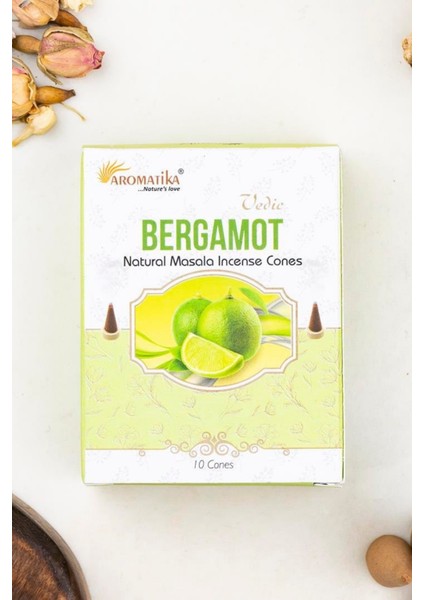 Bergamot Konik Tütsü 10 Adet