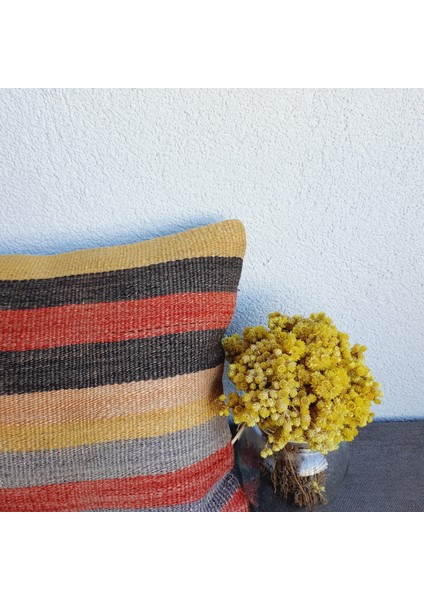 El Dokuma Kilim Kırlent Kılıfı 30X60 cm fırsatları