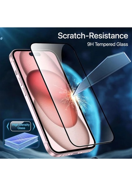 Apple iPhone 11 Pro Uyumlu 3D Anti-Statik Tam Kaplayan 9h Cam Ekran Koruyucu