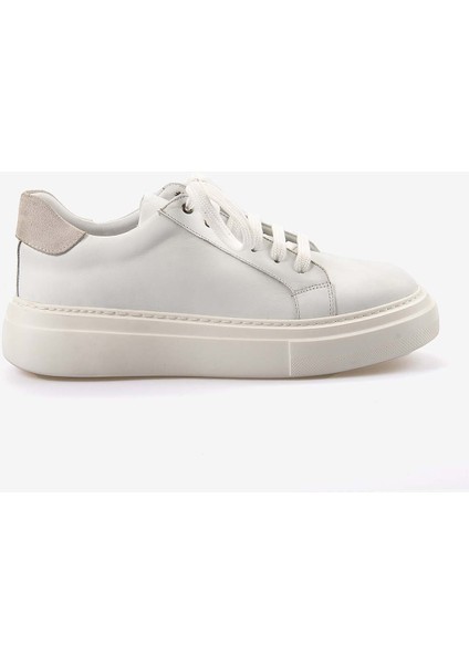 Hakiki Deri Erkek Bağcıklı Kalın Taban Spor & Sneaker 35110