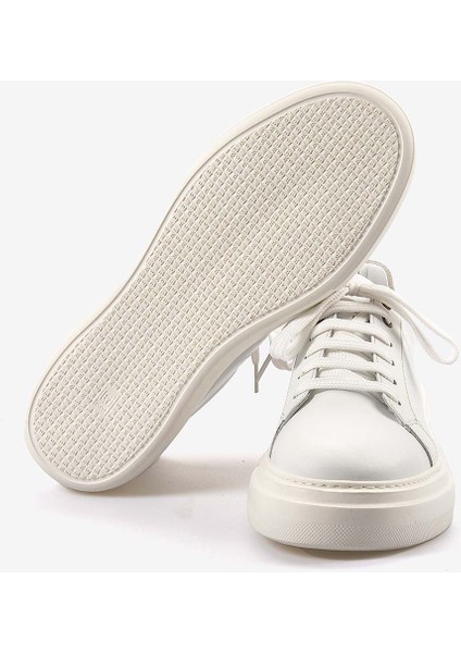 Hakiki Deri Erkek Bağcıklı Kalın Taban Spor & Sneaker 35110