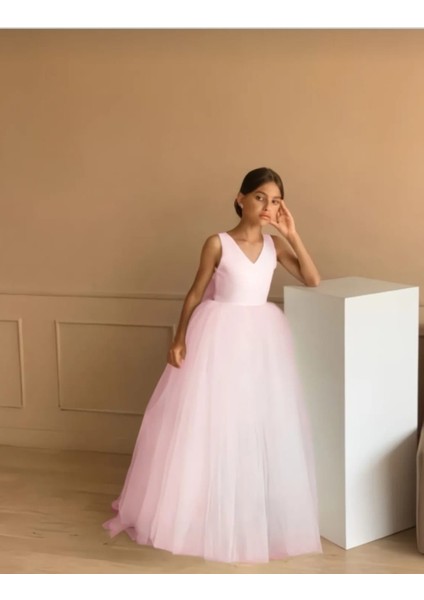 Payetli Uzun Etekli Abiye