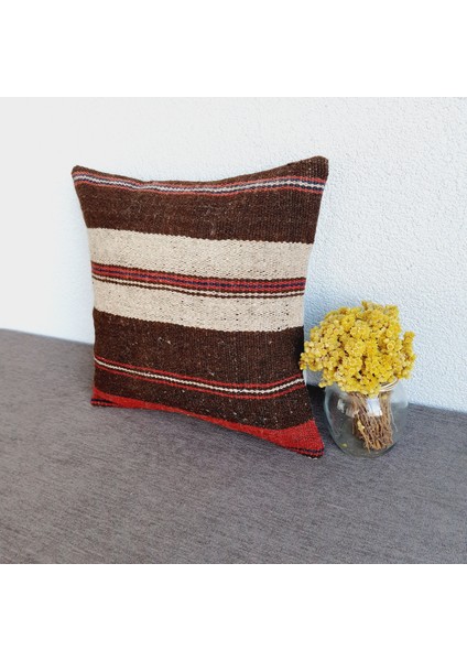 El Dokuma Kilim Kırlent Kılıfı 40X40 cm fırsatları