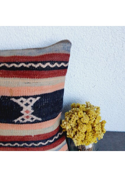 El Dokuma Kilim Kırlent Kılıfı 40X40 cm modelleri