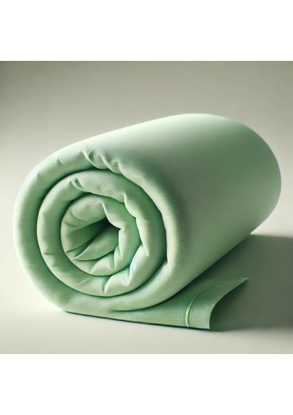 Lastikli Pamuk Penye Çarşaf Tek Kişilik Yeşil
