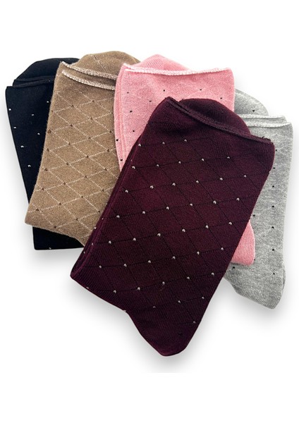 Ciho socks Premium 5 Çift Bambu Kadın Dikişsiz Puanlı Lastiksiz Roll Top Iz Bırakmaz Soket Çorap fiyatları