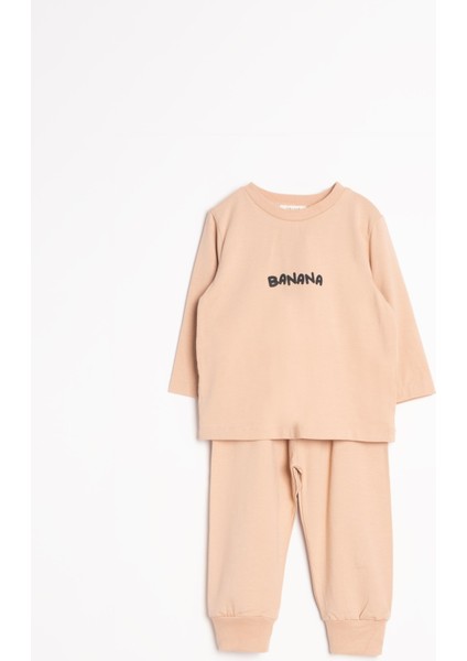 Peramore Banana Baskılı Unisex Alt Üst Takım