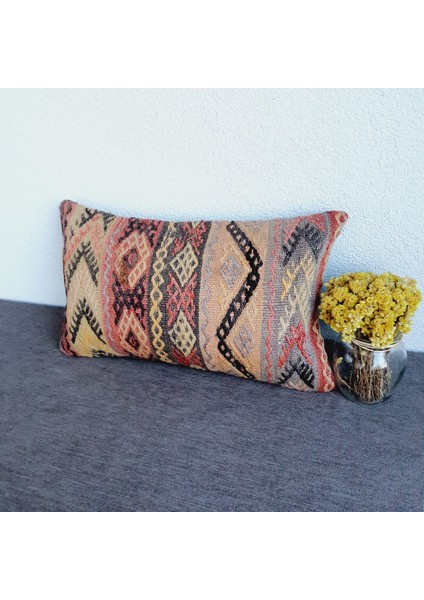 El Dokuma Kilim Kırlent Kılıfı 30X50 cm fiyatları