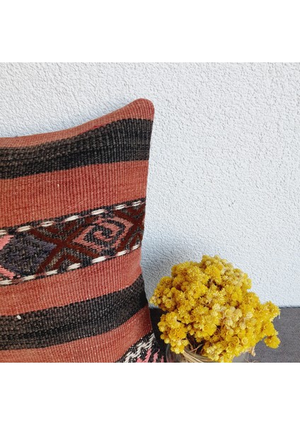 El Dokuma Kilim Kırlent Kılıfı 40X40 cm modelleri