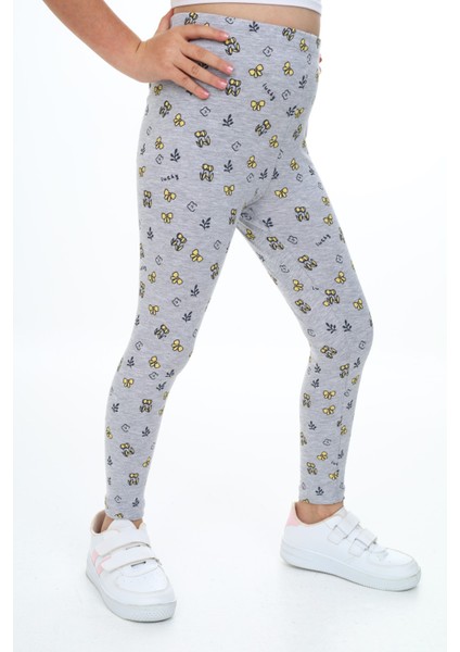 Kız Çocuk Baskılı Tayt modelleri