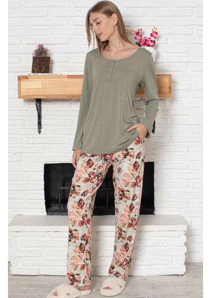 Viskon Pijama Takımı