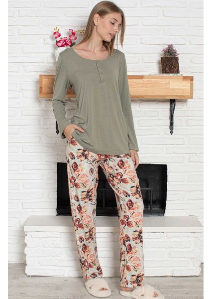 Viskon Pijama Takımı