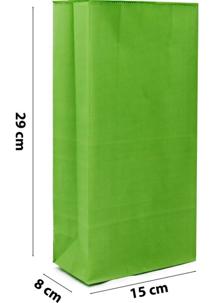 15 x 29 x 8 cm Renkli Kese Kağıdı 10 Adet, Hediyelik Poşet, Hediye Kutusu