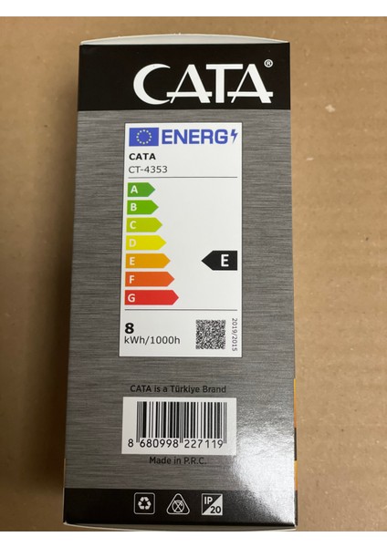 4353 Uzun Fılamentli Led Ampul 8w Günışığı