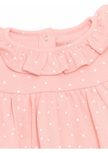 Lcw Kids Fırfırlı Kız Çocuk Tişört ve Eşofman Altı 2'li modelleri