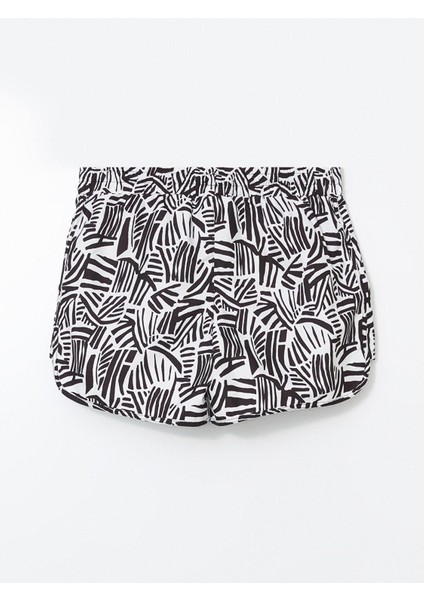 Lcw Dream Beli Lastikli Desenli Kadın Deniz Şortu fiyatları