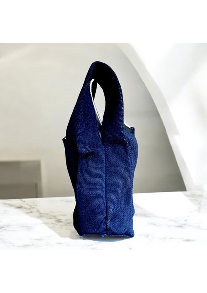 Köpek Desenli Triko Poşet Kadın El Çantası fiyatları