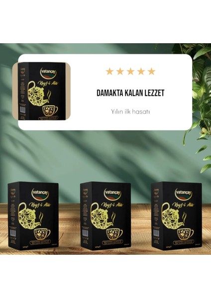 Mayıs Çayı Keyfi Ala Karton Kutu 1000 gr 3'lü