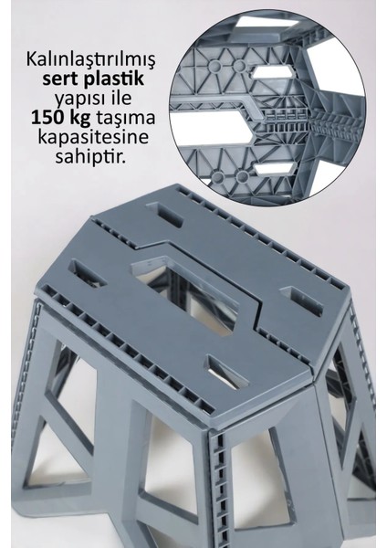 Taşınabilir Strong Tank Tabure Katlanabilir Kamp Balkon Balıkçı Taburesi Portatif Piknik Sandalyesi