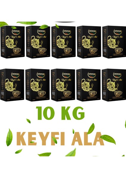 Vatan Çay Keyf-I Ala Mayis Cayı Kutu 10 kg