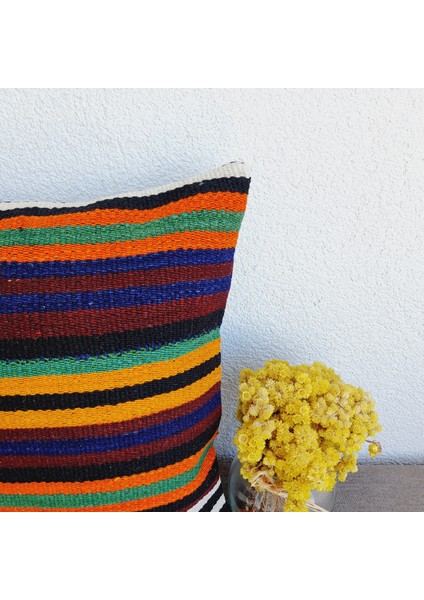 El Dokuma Kilim Kırlent Kılıfı 40X40 cm modelleri