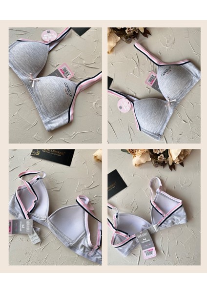 Dominant %95 Pamuklu Balensiz Ince Askılı Genç Kız 2'li Alıştırma Sütyeni fırsatları