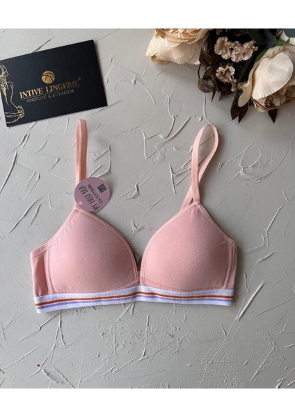 Dominant %95 Pamuklu Balensiz Ince Askılı Genç Kız 2'li Alıştırma Sütyeni fiyatları