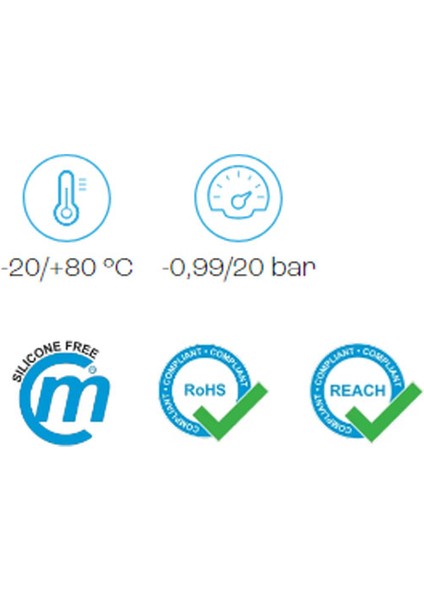 MA26 14 12 Orantılı Nipel 20 Bar