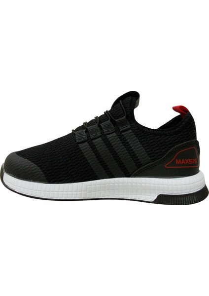 Siyah Kırmızı Beyaz Aqua Bağcıksız Sneakers Spor Ayakkabı modelleri