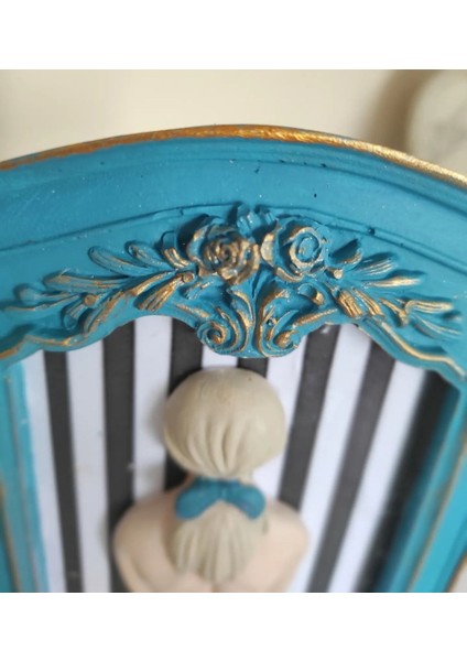 Gül Kabartmalı Çerçeve Silikon Kalıp K-123