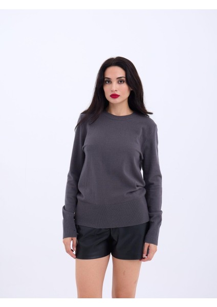 4217 Triko Basic Kazak-Antrasit