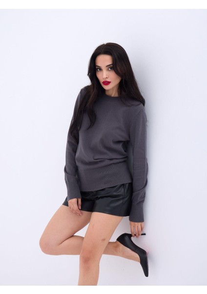 4217 Triko Basic Kazak-Antrasit