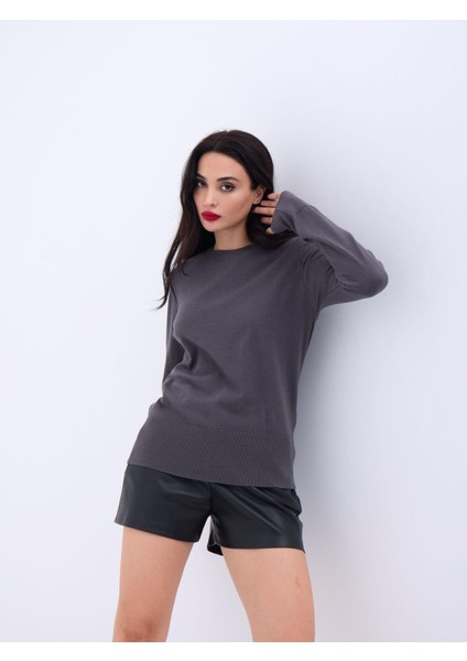 4217 Triko Basic Kazak-Antrasit