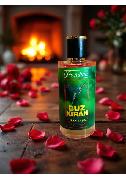 Premium Kiraz , Amber ve Sandal Ağacı Kolonyası - ilan-ı Aşk