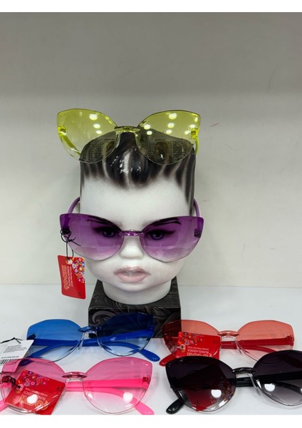 Unisex Yeni Model Kristal Çocuk Gözlüğü