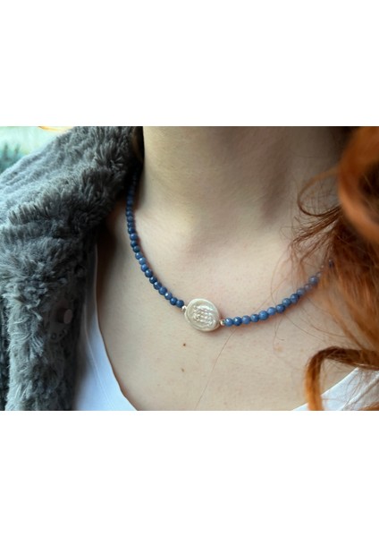 Lapis ve Majorica Incili Kolye
