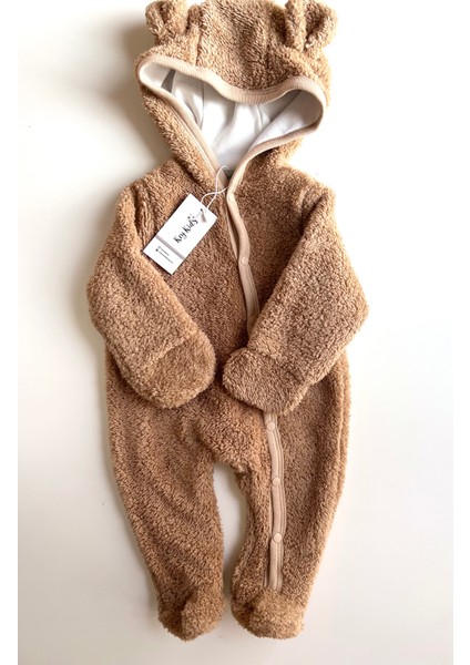 Shop Welsoft Teddy Ayıcık Bej Tulum Peluş Astronot