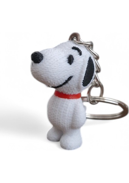 Örgü Snoopy Anahtarlık