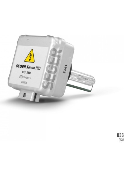 Seger D3S 42V 35W PK32D-5 Hıd / Xenon (4.700K Beyaz Işık) 1 Adet fırsatları